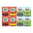 thumbnail image 1 of Variety Pack Harvest Snaps Veggie Chips - Kick'n BBQ, Hot & Spicy, Black Pepper, Wasabi Ranch, 2 Each Flavor, 8 Pack - Healthy Snack, Gluten-Free, Low-Calorie, Perfect for Kids & Adults, 1 of 5