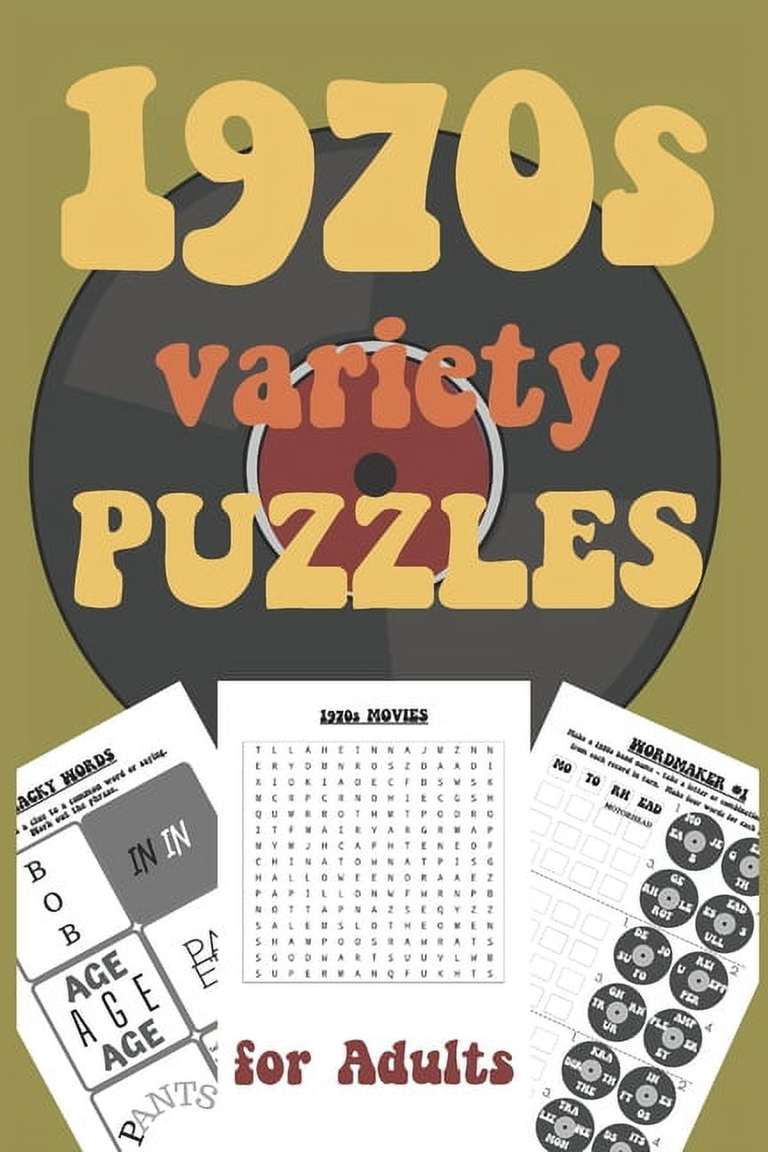 Variety Puzzle Books for Adults 1970s Variety Puzzles for Adults: Travel Sized Word and Number Puzzles with Answers in Large Print, (Paperback) - Walmart.com variety-puzzle-books-for-adults-1970s-variety-puzzles-for-adults-travel-sized-word-and-number-puzzles-with-answers-in-large-print-paperback-walmart-com