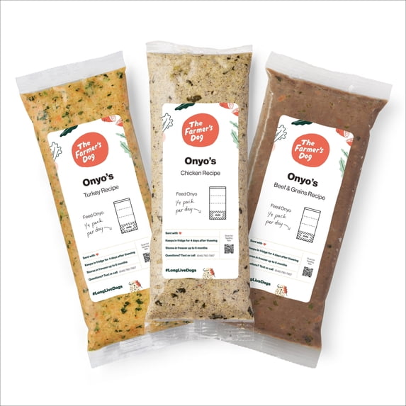 The Variety Set: Turkey, Chicken & Grain, Beef & Grain
