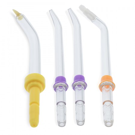 Variety Replacement Tips for Waterpik Water Flosser & Other Oral Irrigators 4-Pack