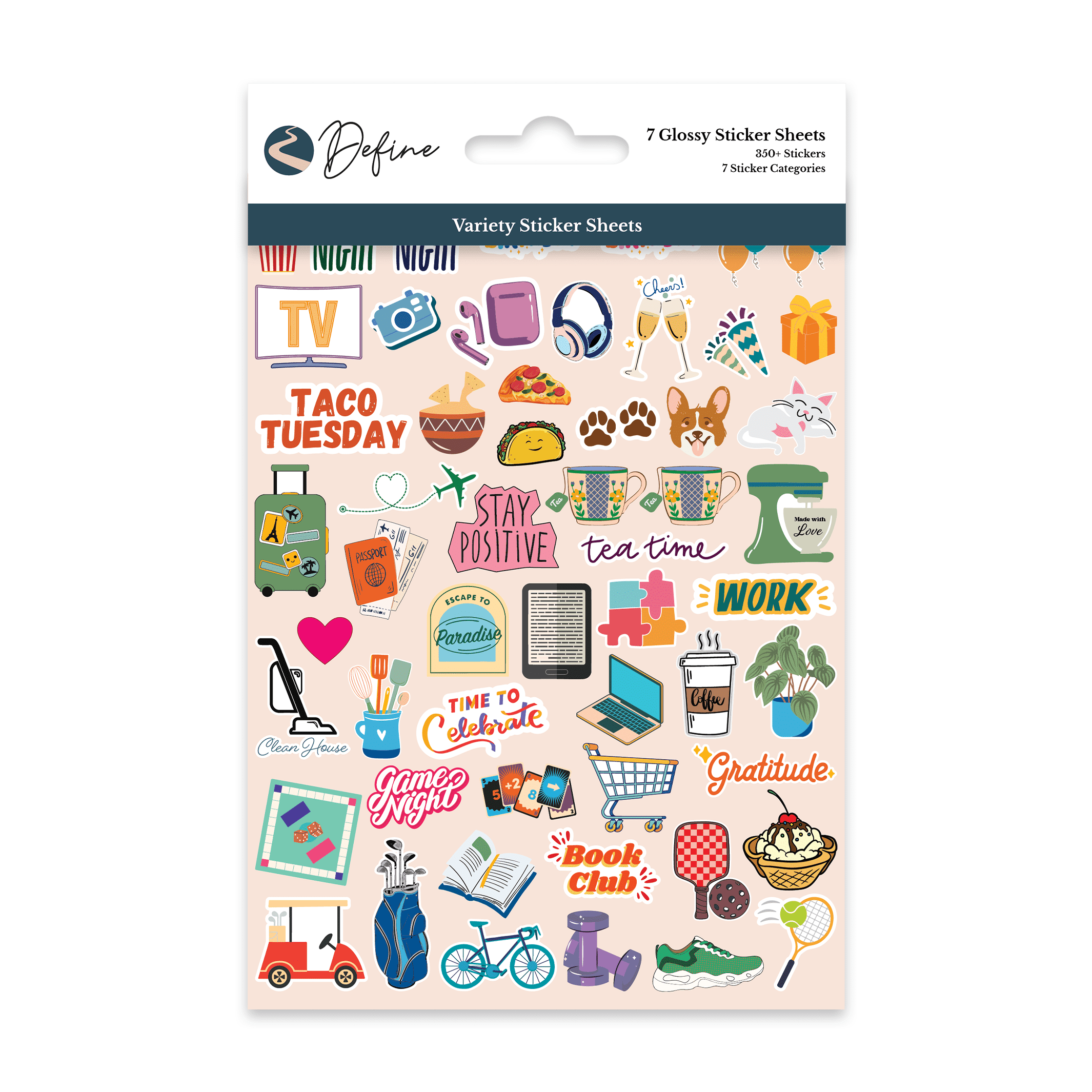 Variety Sticker Sheets - Walmart.com