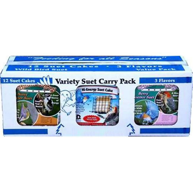 Variety Suet Pack Nutty Butter- Hi-Energy- Berry Essence