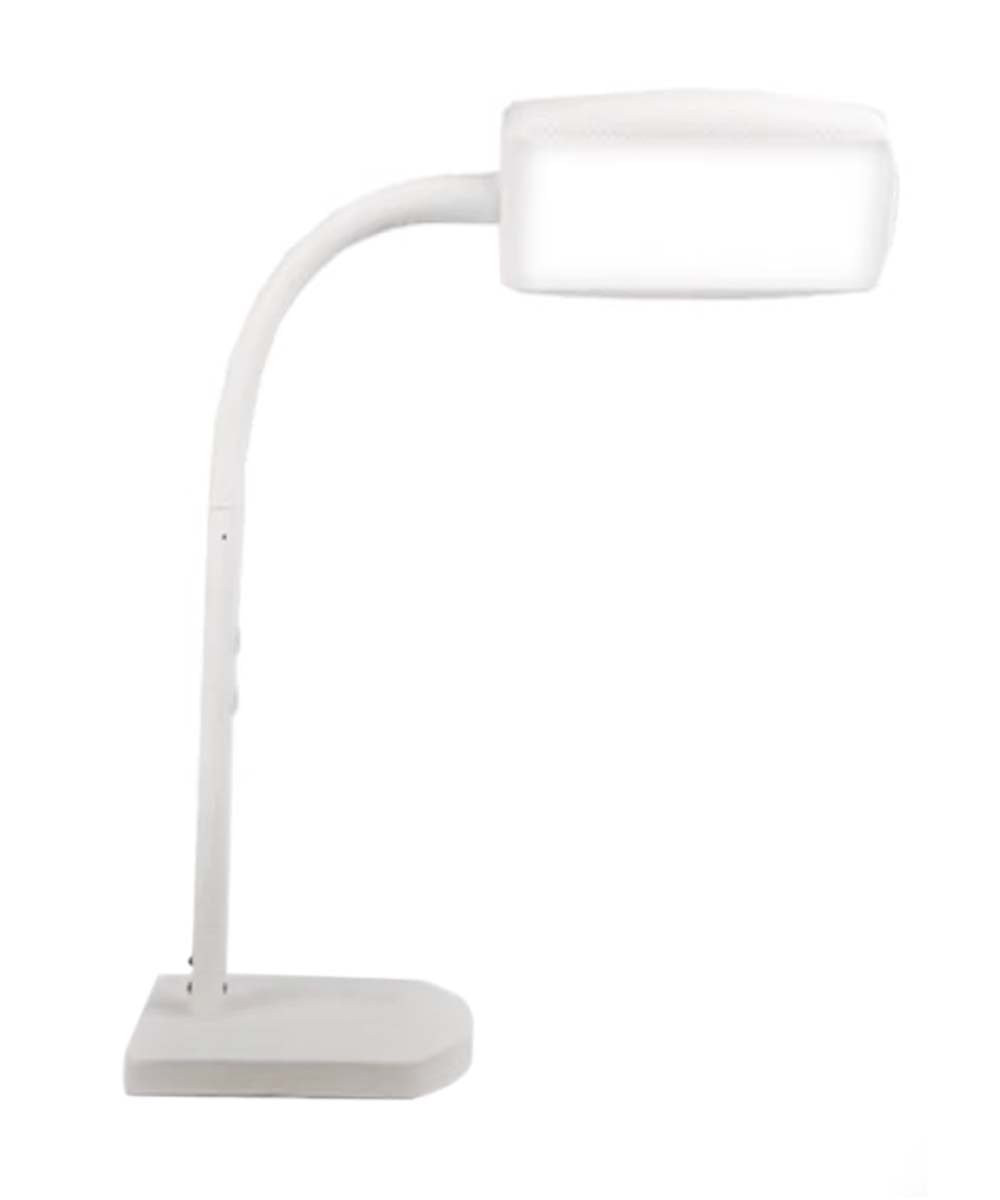 Varilum 30w LED White Full Spectrum Daylight Desk Lamp, Dimmable and