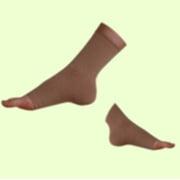 Varin Soft Anklet Seamless, Beige, Size 4, Large, Compression 30-40 mmHg, Model 3512