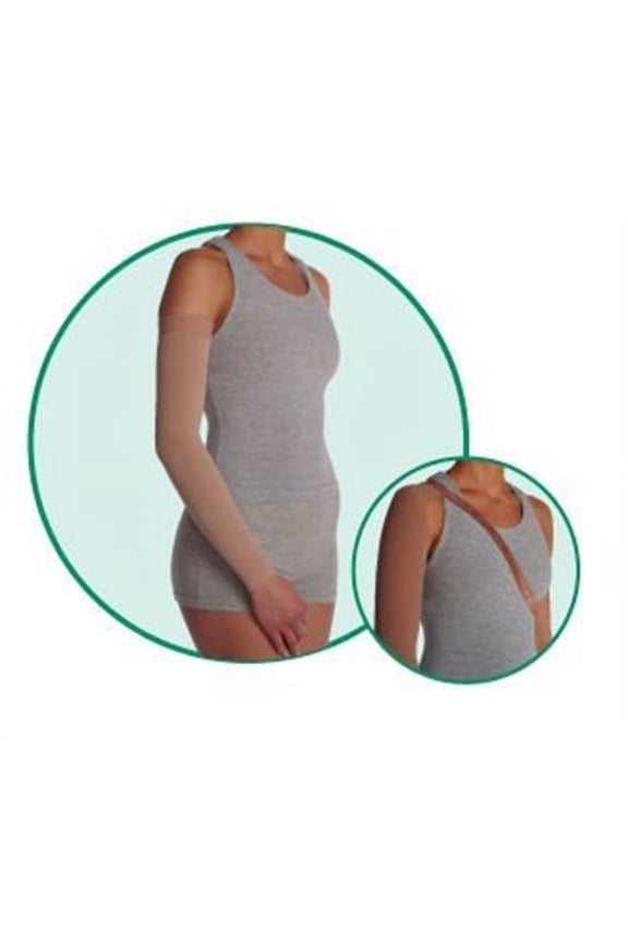 Varin Soft-In Arm Sleeve Long, Beige, Size 3, Medium, Compression 30-40 mmHg, Model 3512