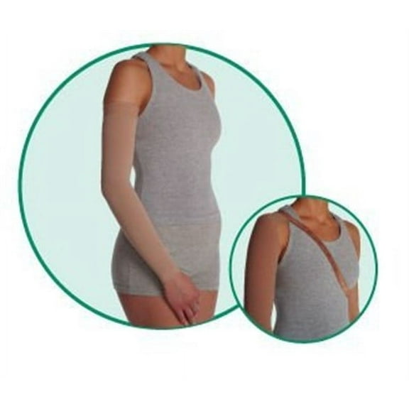 Varin Soft-In Max Arm Sleeve - Regular, Beige, Size 6, XXLarge, Compression 30-40 mmHg, Model 3512M