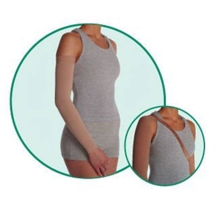Varin Soft-In Max Arm Sleeve with Shoulder Strap Regular, Beige, Size 2, Small, Compression 30-40 m