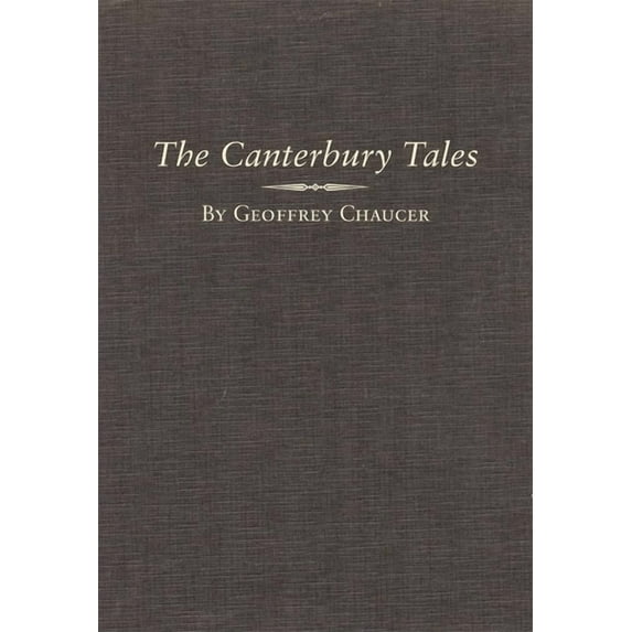 Variorum Edition of the Works of Geoffre The Canterbury Tales: A Facsimile and Transcription of the Hengwrt Manuscript, with Variations from the Ellesmere Manusc, Book 1, (Hardcover)