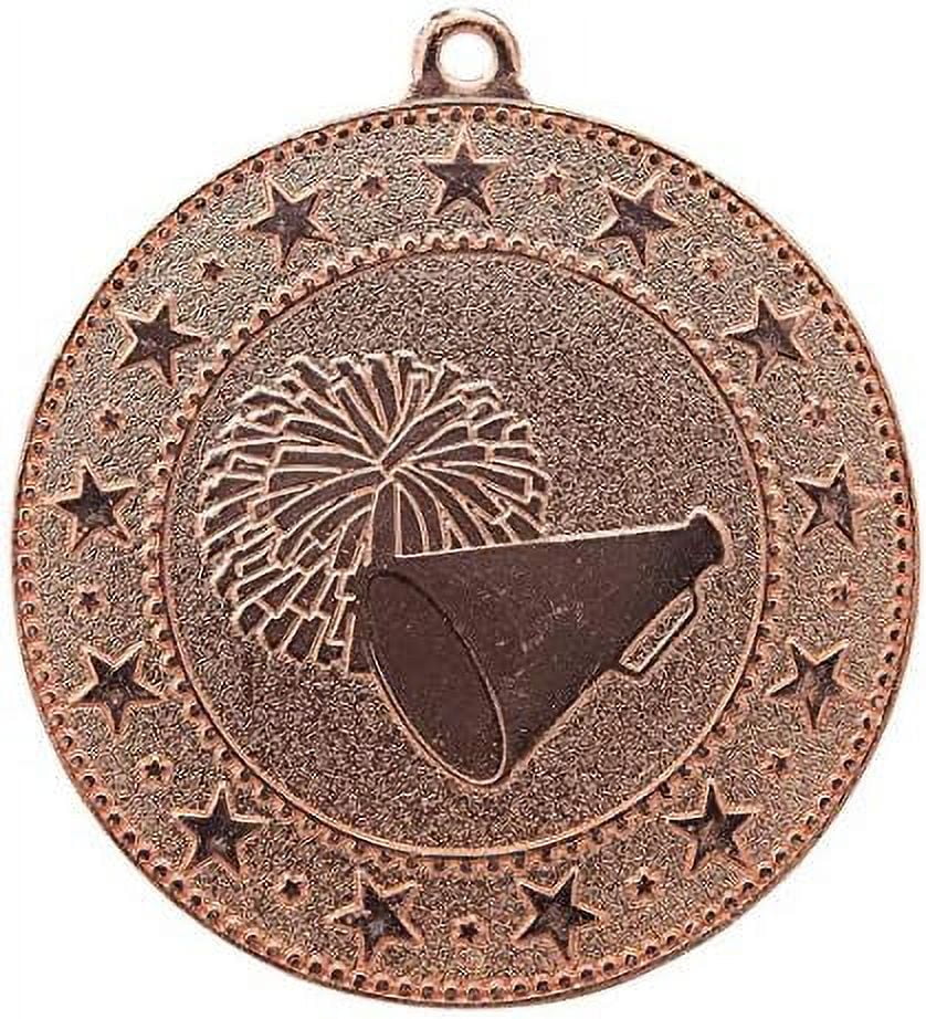 Various 10 Pack Styles Of Cheerleading Cheerleader Award Medals With
