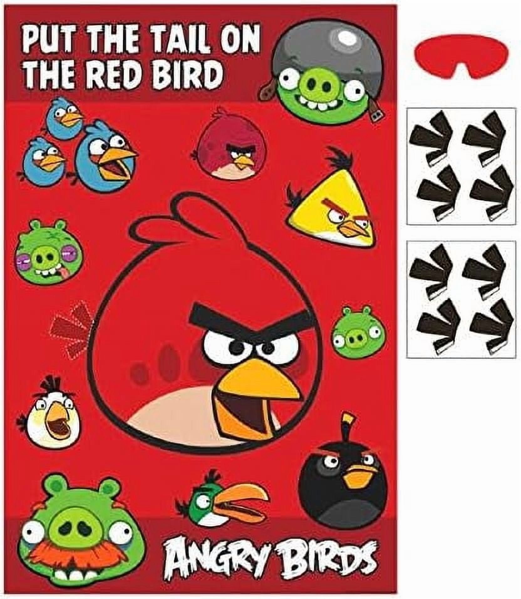 Various Angry Birds Party Game Poster, Terence, Multicolor, 1 Piece