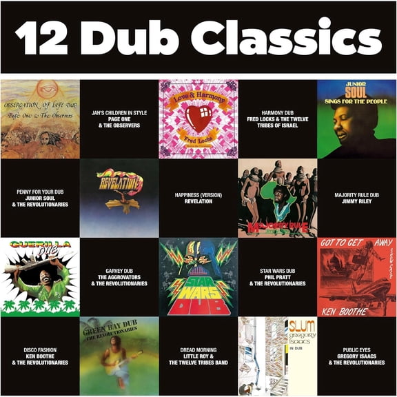 Various Artists 12 Dub Classics (Vinyl Record) 12" Album