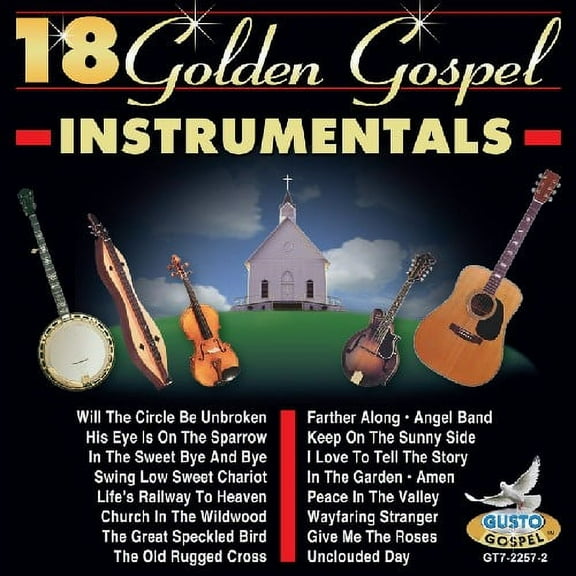 Various Artists - 18 Golden Gospel Instrumentals - Music & Performance - CD