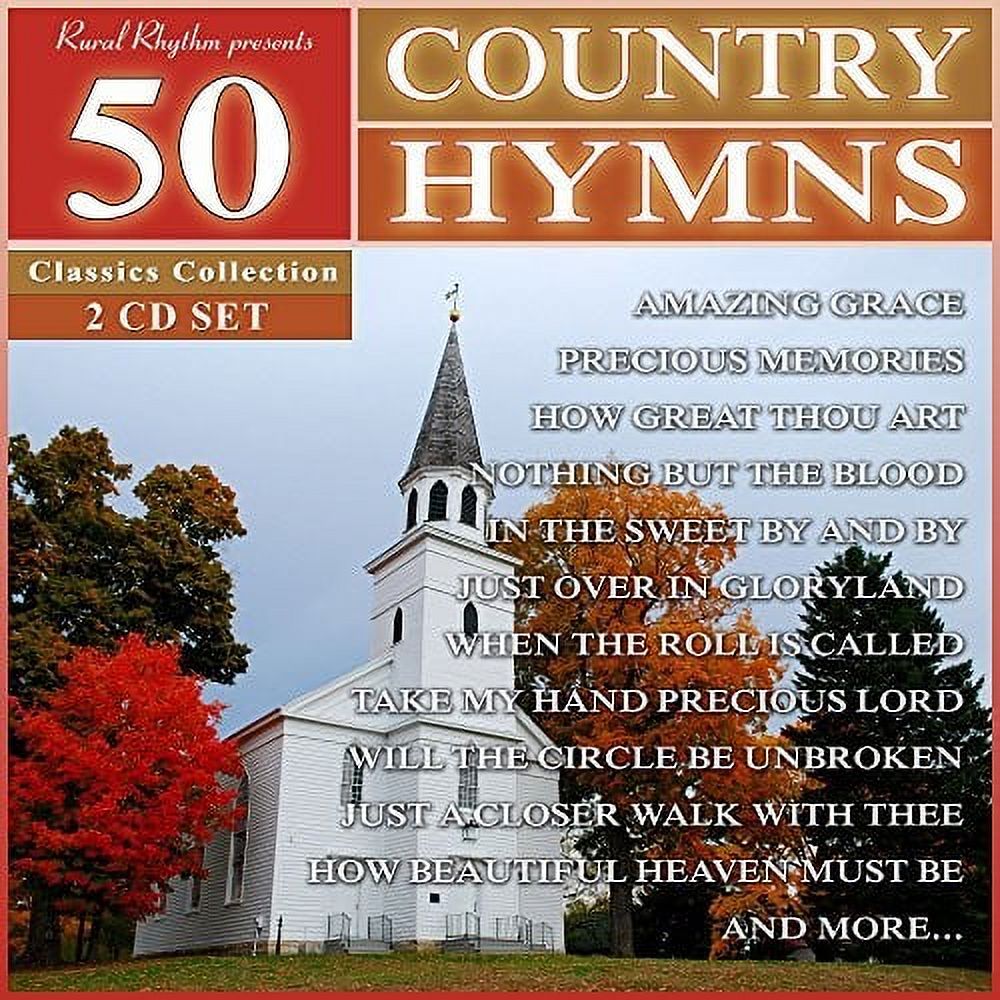 Various Artists - 50 Country Hymns - Classics Collection - CD - Walmart.com