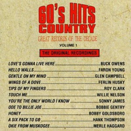 Various Artists - 60's Country Hits 1 / Various - Music & Performance - CD