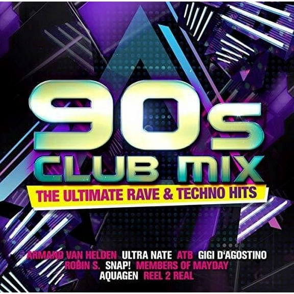 Various Artists - 90s Club Mix: Ultimative Rave & Techno Hits / Various - CD