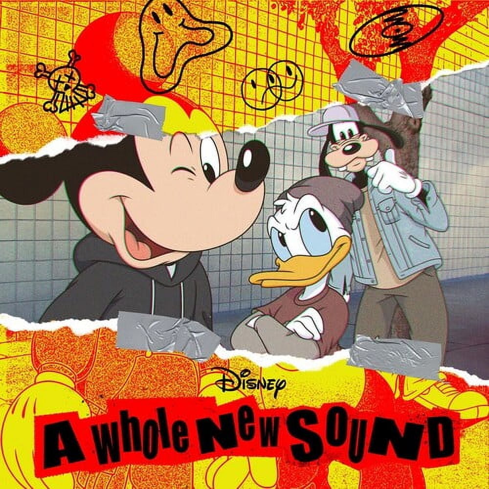 Various Artists - A Whole New Sound - Vinyl LP with Colored