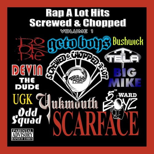 Various Artists - Best of Rap-A-Lot 1: Screwed & Chopped / Various - Rap / Hip-Hop - CD