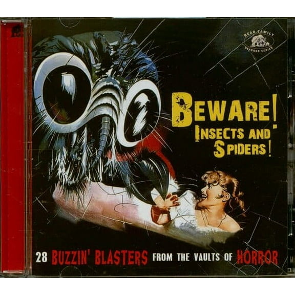 Various Artists - Beware! Insects And Spiders!: 28 Buzzin' Blasters From The Vaults of Horror (Various Artists) - Music & Performance - CD