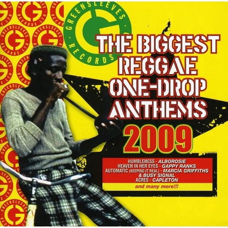 Various Artists - Biggest Reggae One-Drop Anthems 2009 - Music & Performance - CD