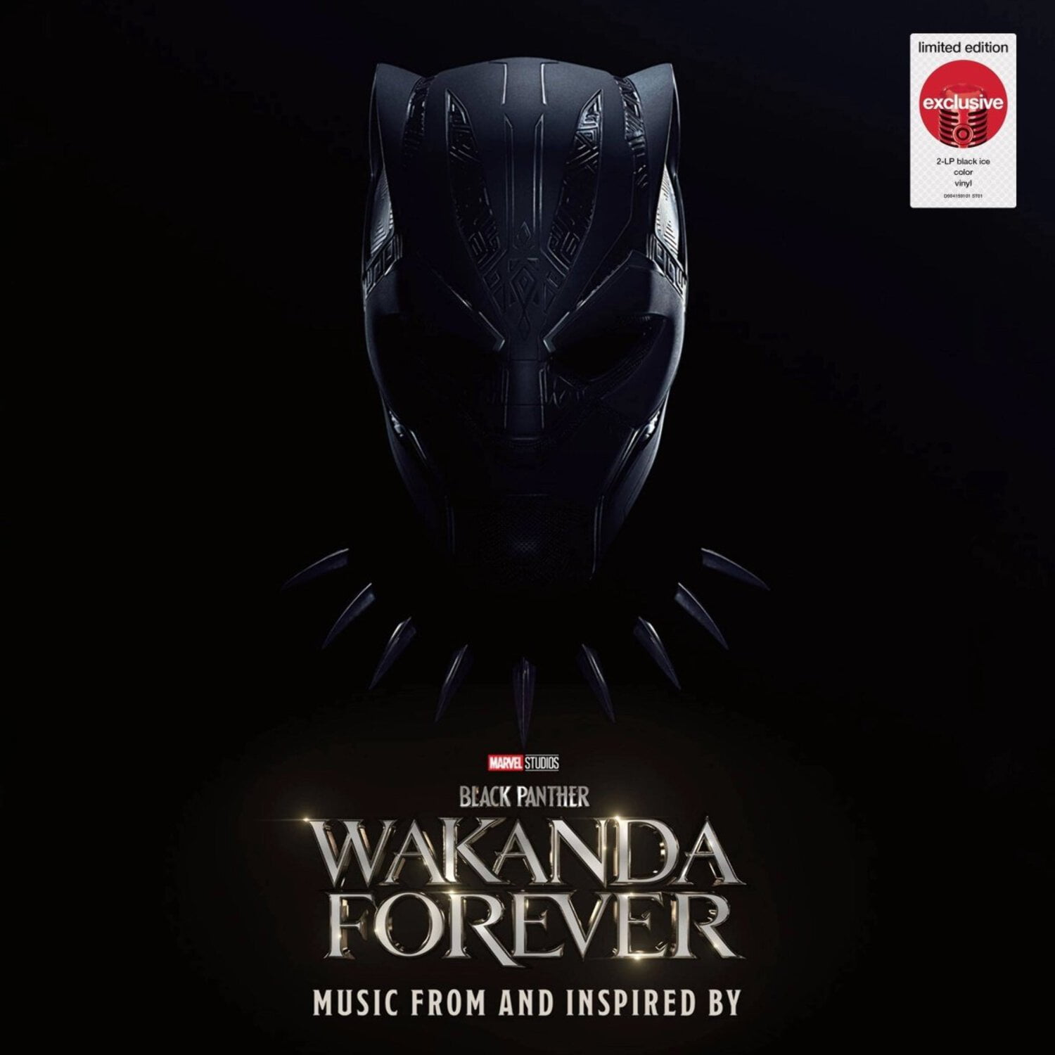 Various Artists - Black Panther: Wakanda Forever: Music From & Inspired By (Original Sountrack) - 'Black Ice' Colored Vinyl