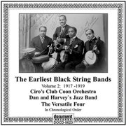 Various Artists - Black String Bands 2 1917-1919 / Various - Jazz - CD