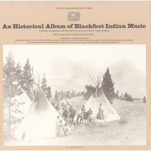 Various Artists - Blackfoot Indian Music / Various - Music & Performance - CD