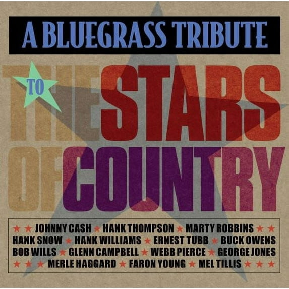 Various Artists - Bluegrass Tribute To The Stars Of Country - Folk Music - CD