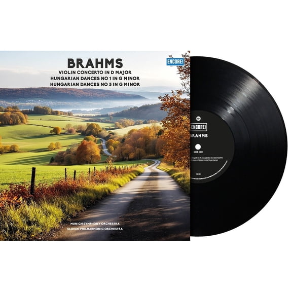 Various Artists Brahms: Concerto For Violin / Tragic Ouverture / Hungarian Dance (Vinyl Record)