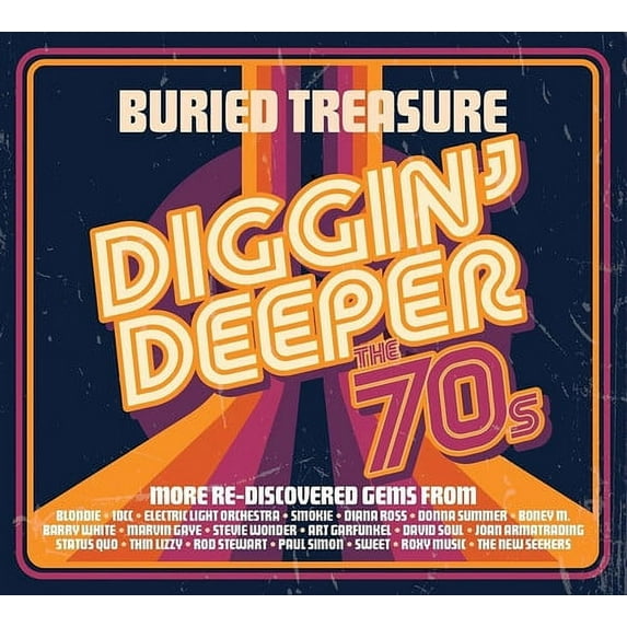 Various Artists - Buried Treasure: The 70's-Diggin Deeper / Various - CD