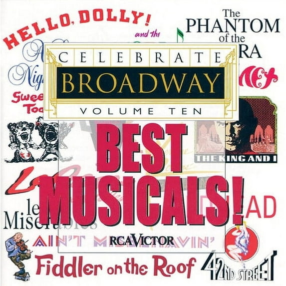 Various Artists - Celebrate Broadway 10 - Music & Performance - CD