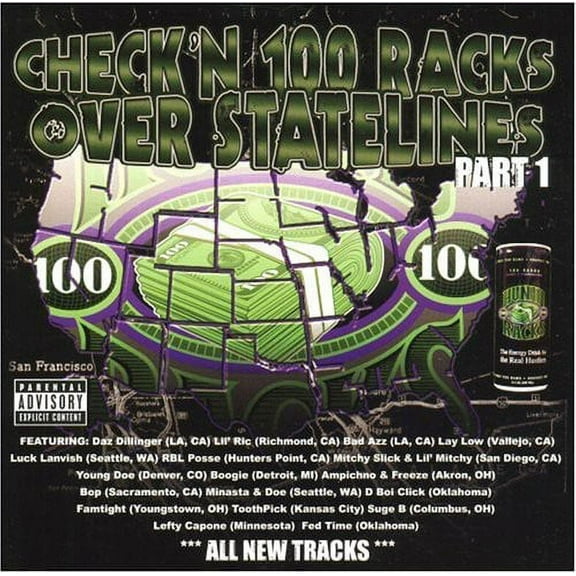 Various Artists - Checkin 100 Racks Over Statelines 1 / Various - Music & Performance - CD