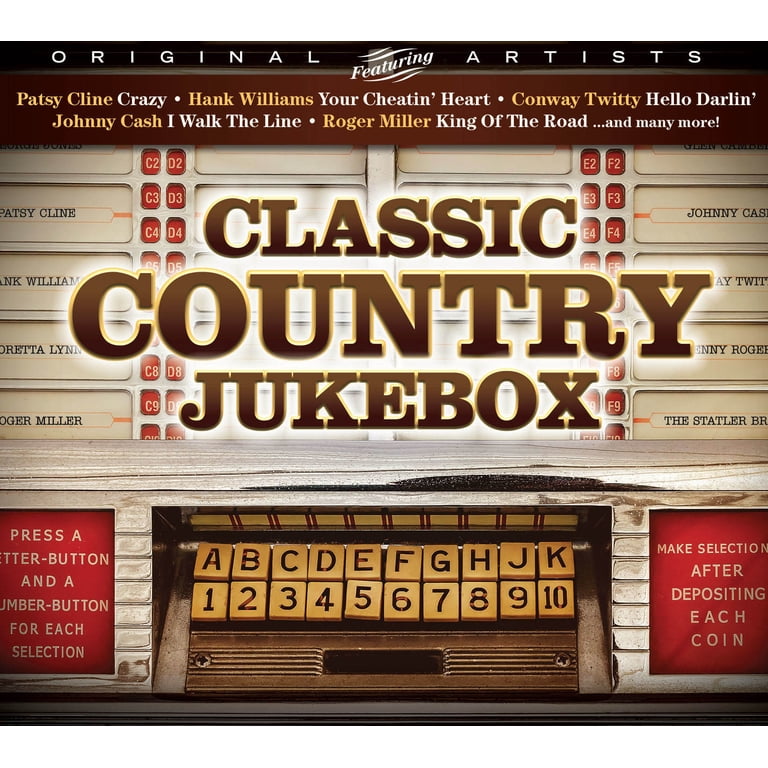 Classic Country Jukebox Music CD - Walmart.com