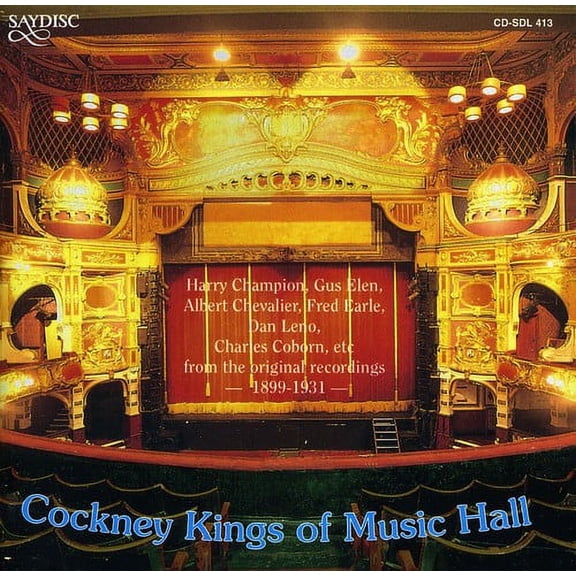 Various Artists - Cockney Kings of Music Hall / Various - Music & Performance - CD