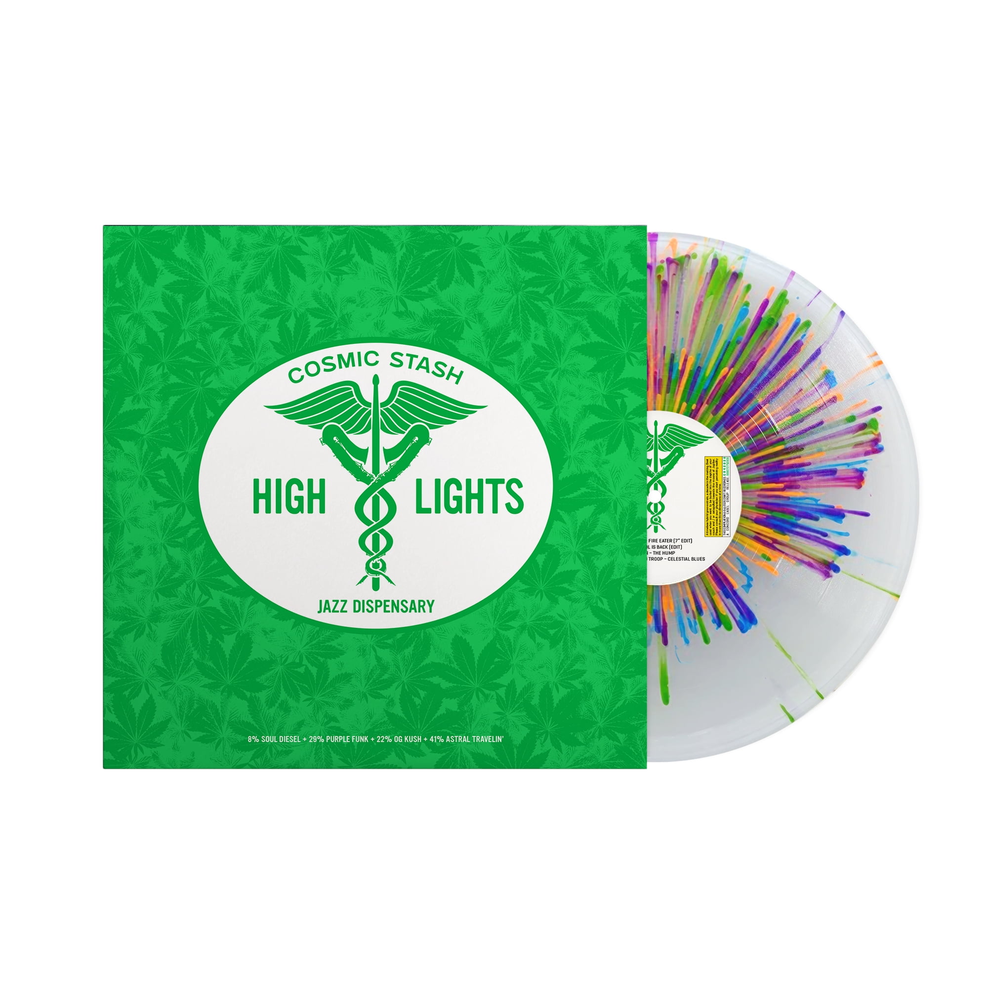 Various Artists Cosmic Stash: High Lights (Vinyl Record) 12" Album Coloured Vinyl
