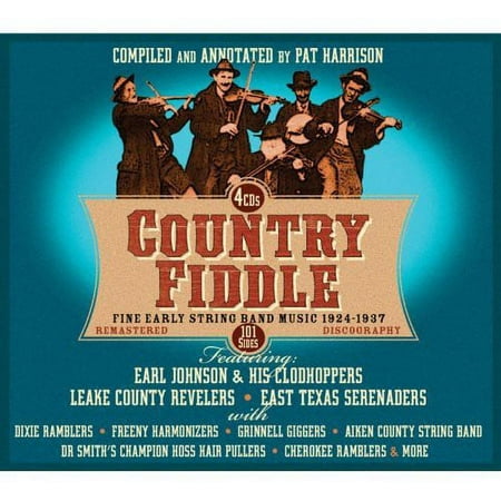 Various Artists - Country Fiddle: Fine Early String Band Music 1924-1937 - Music & Performance - CD