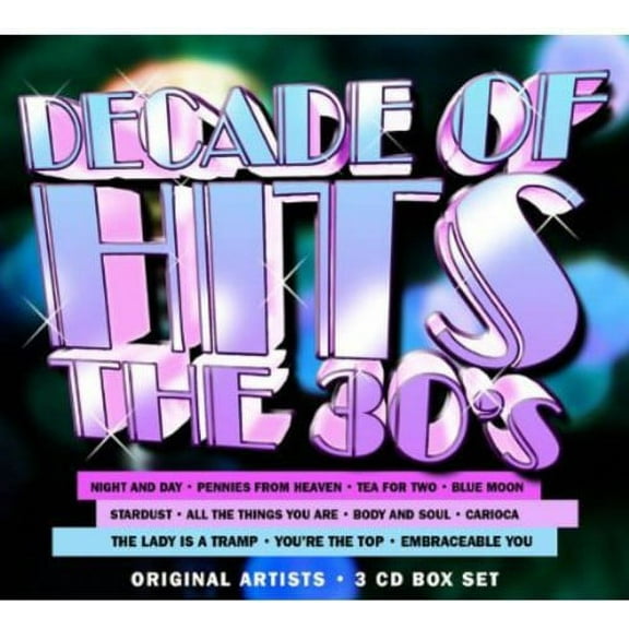 Various Artists - Decade of Hits: The 30's / Various - Rock - CD