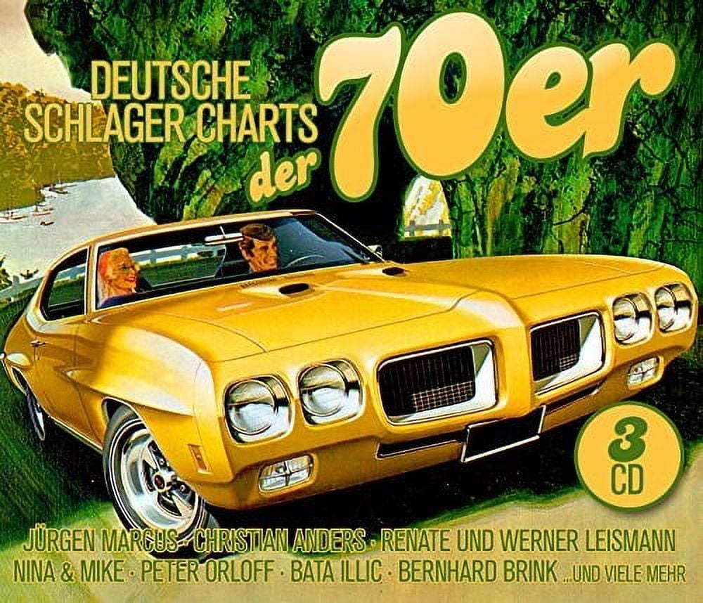 Various Artists - Deutsche Schlager Charts Der 70er / Various - Music & Performance - CD