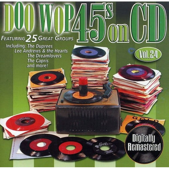 Various Artists - Doo Wop 45's On Cd, Vol. 24 - Rock N' Roll Oldies - CD