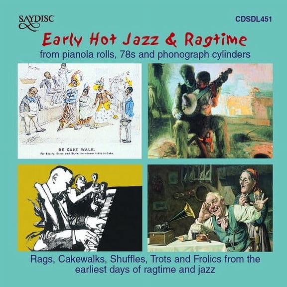 Various Artists - Early Hot Jazz & Ragtime - Music & Performance - CD
