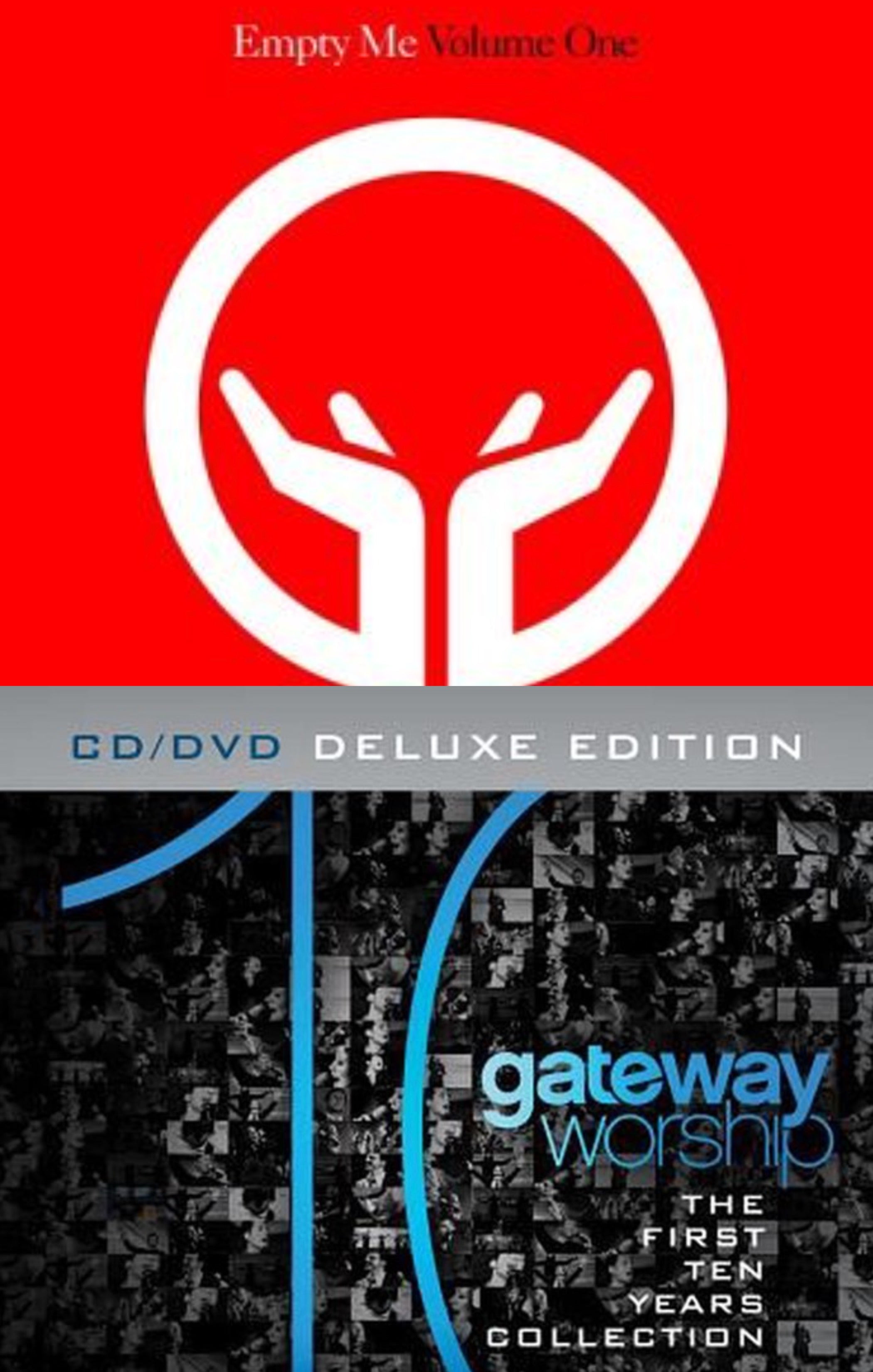 BEC SODA INC Various Artists Empty Me + Gateway Worship First Ten Years 2CD/DVD