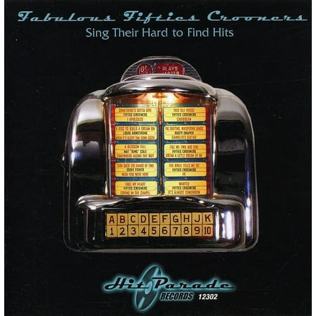 Various Artists - Fabulous 50's Crooners Sings Their Hard-To-Find Hits - Music & Performance - CD