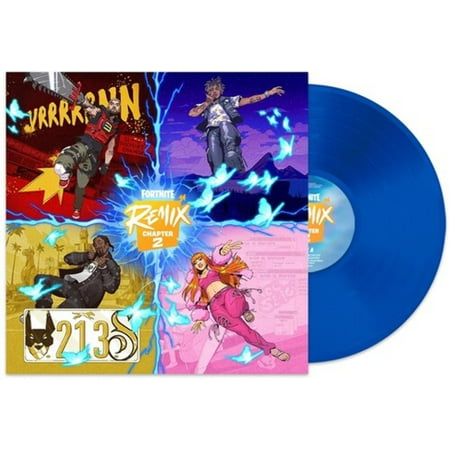 Various Artists Fortnite Remix: Chapter 2 (Indie Exclusive, Limited Edition, Colored Vinyl, Blue) Records & LPs