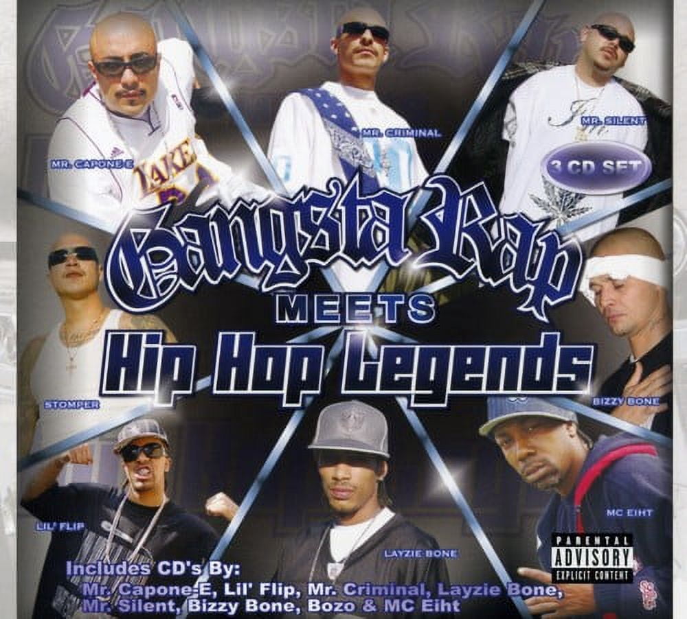 Various Artists - Gangsta Rap Meets Hip-Hop Legends - Music