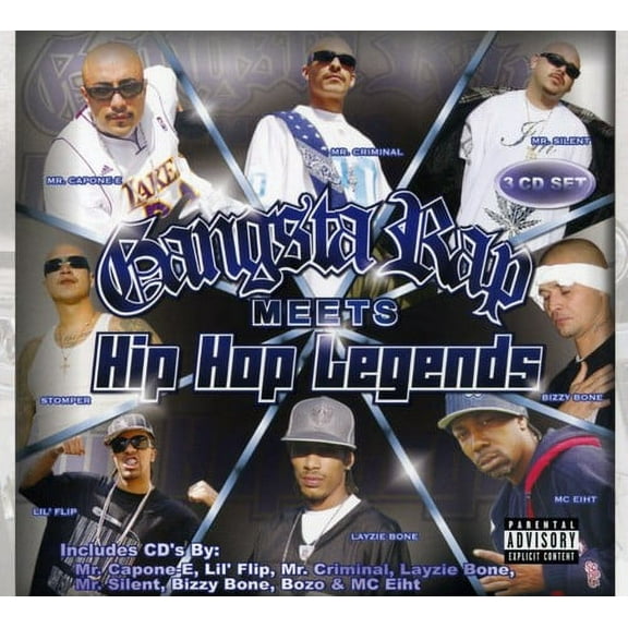 Various Artists - Gangsta Rap Meets Hip-Hop Legends - Music & Performance - CD