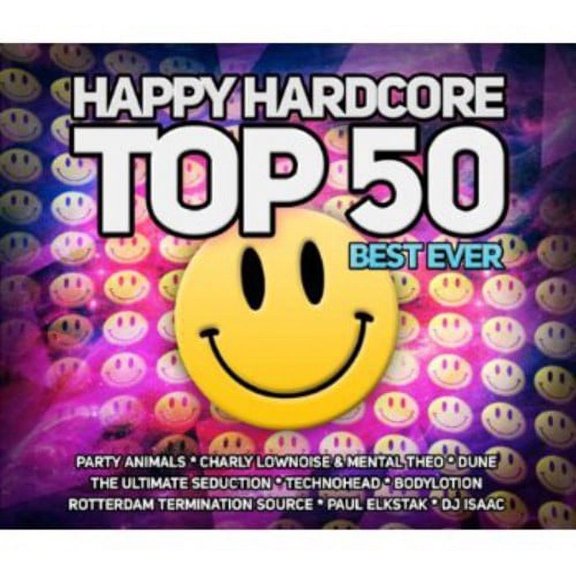 Various Artists - Happy Hardcore Top 50 Best Ever / Various - Music & Performance - CD