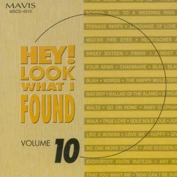 Various Artists - Hey Look What I Found 10 - Music & Performance - CD