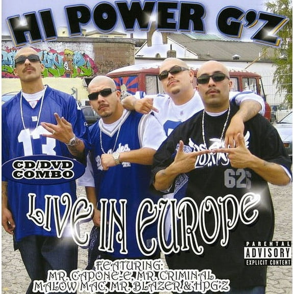 Various Artists - Hi Power G's Live In Europe - Rap / Hip-Hop - CD