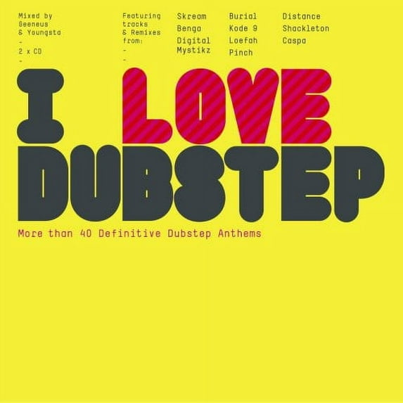 Various Artists - I Love Dubstep - Electronica - CD