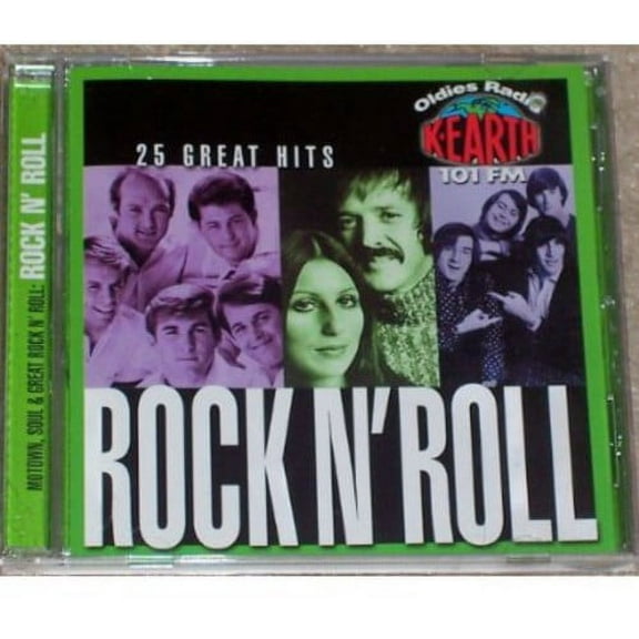 Various Artists - K-Earth Oldies Radio - Motown, Soul and Rock N Roll: Rock N Roll - Music & Performance - CD