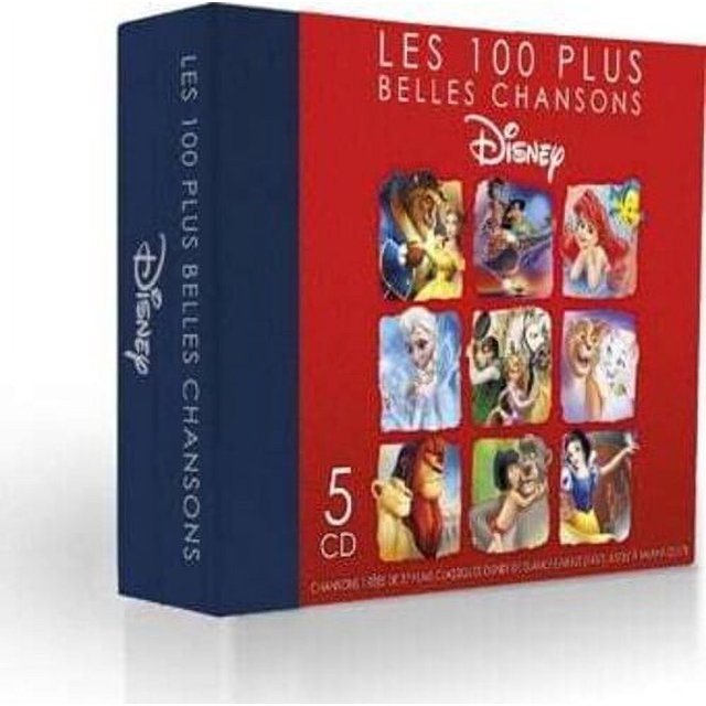 Various Artists Les 100 Plus Belles Chansons De Disney CD